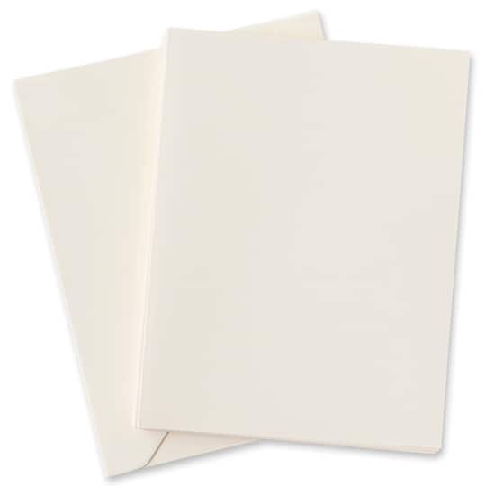 Ivory Cards &#x26; Envelopes by Recollections&#x2122;, 4.25&#x22; x 5.5&#x22;
